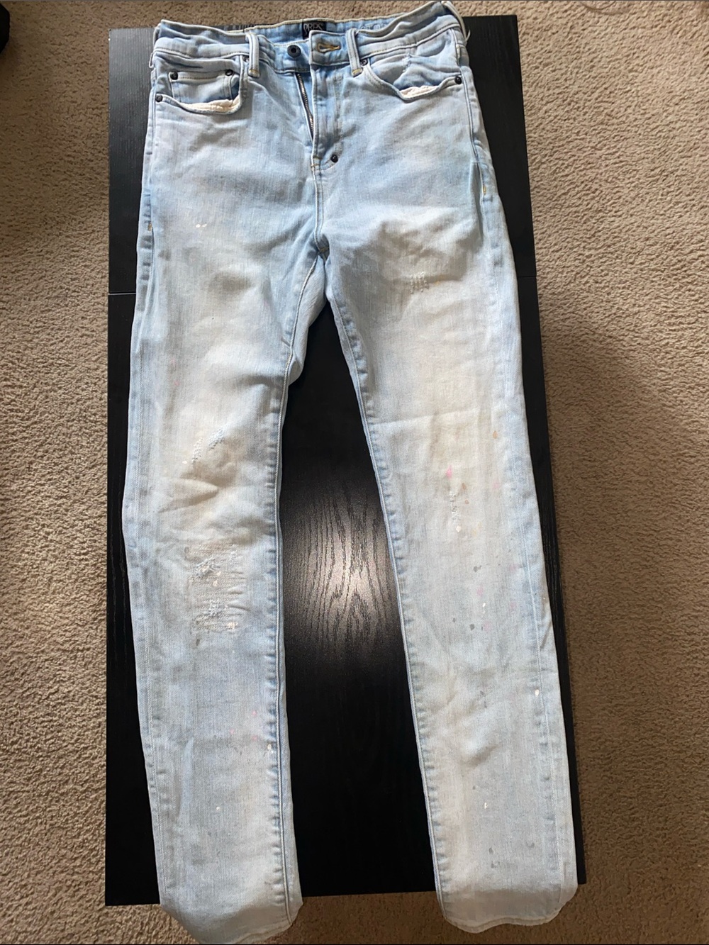 PRPS bleached warlock skinny jeans